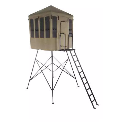 metal frame shooting house|buck hut shooting house.